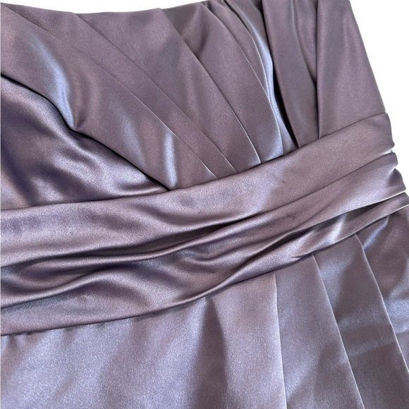 Vineyard Collection Lavender Purple Spaghetti Strap Mini Dress Size 2 - Picture 9 of 17